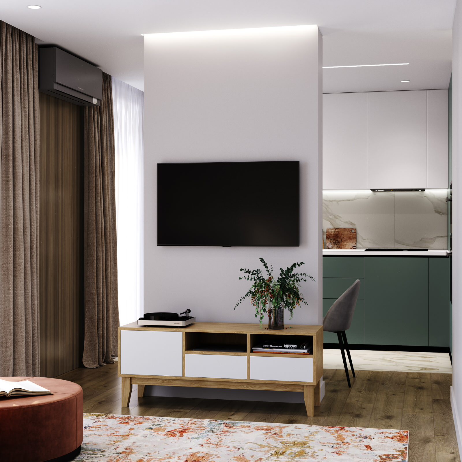 "Апарт в Тюмени на 45 м2"