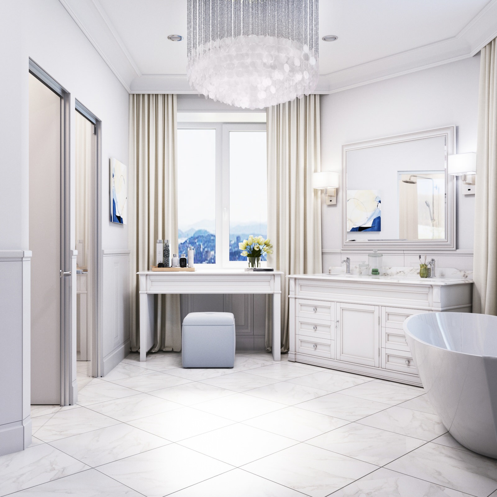 Townhouse | American Neoclassic Style