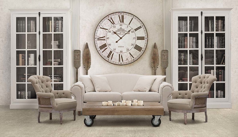 Обложка проекта: Гостиная в американском стиле