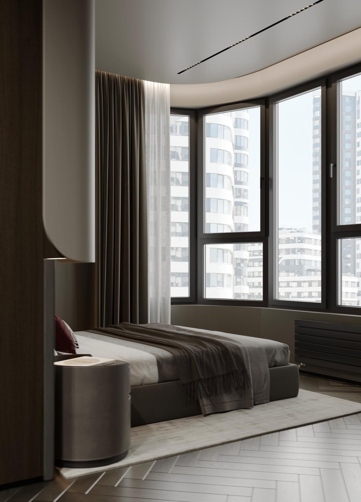 Спокойный минимализм в центре Москвы