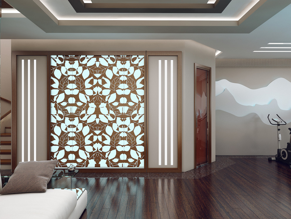 Зона отдыха таунхаус.