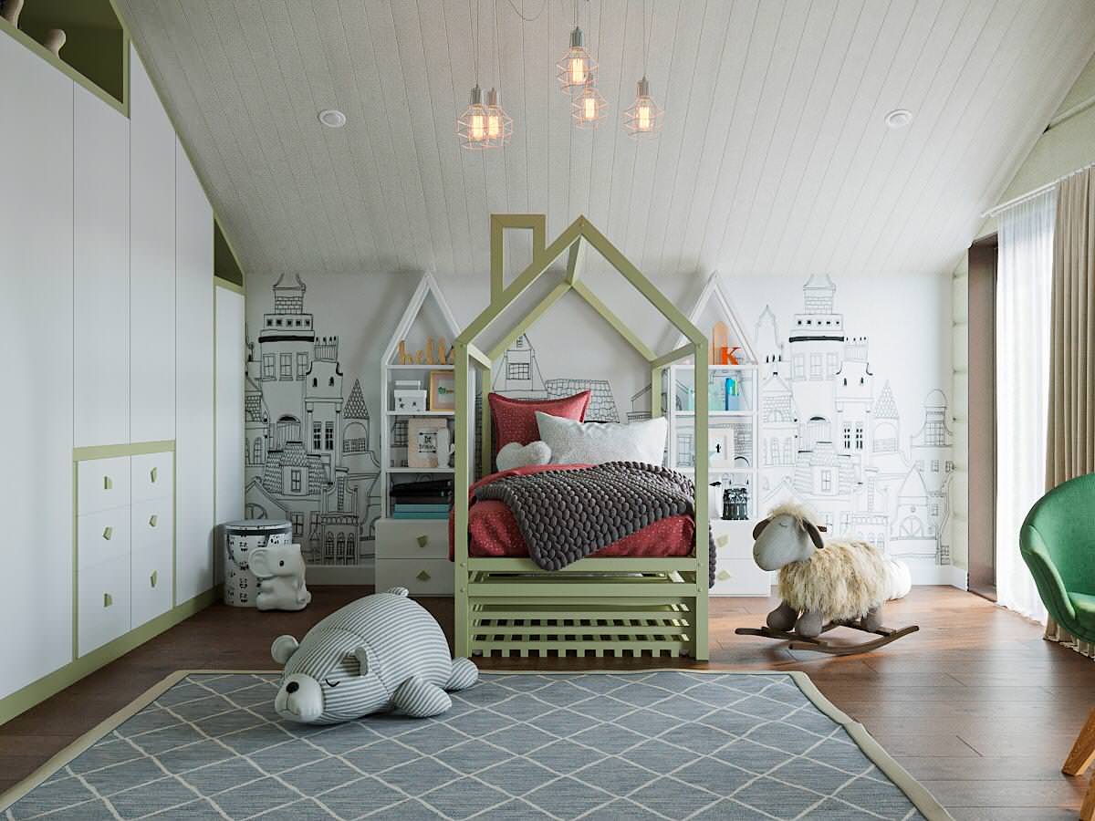 Загородный дом для молодой семьи