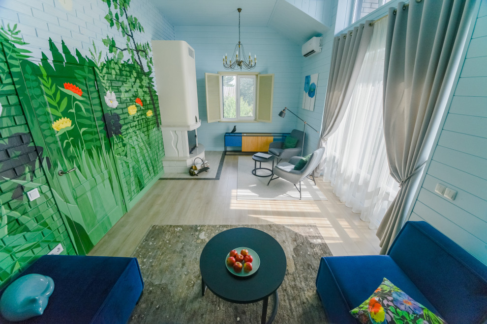 Летний дачный дом с банным комплексом