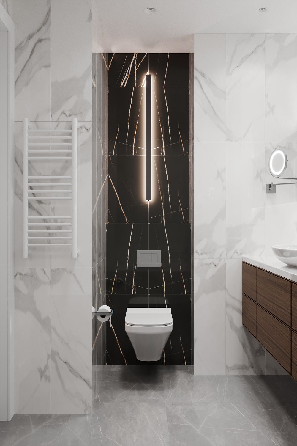 Дизайн трехкомнатной квартиры 100 кв. метров в Москве