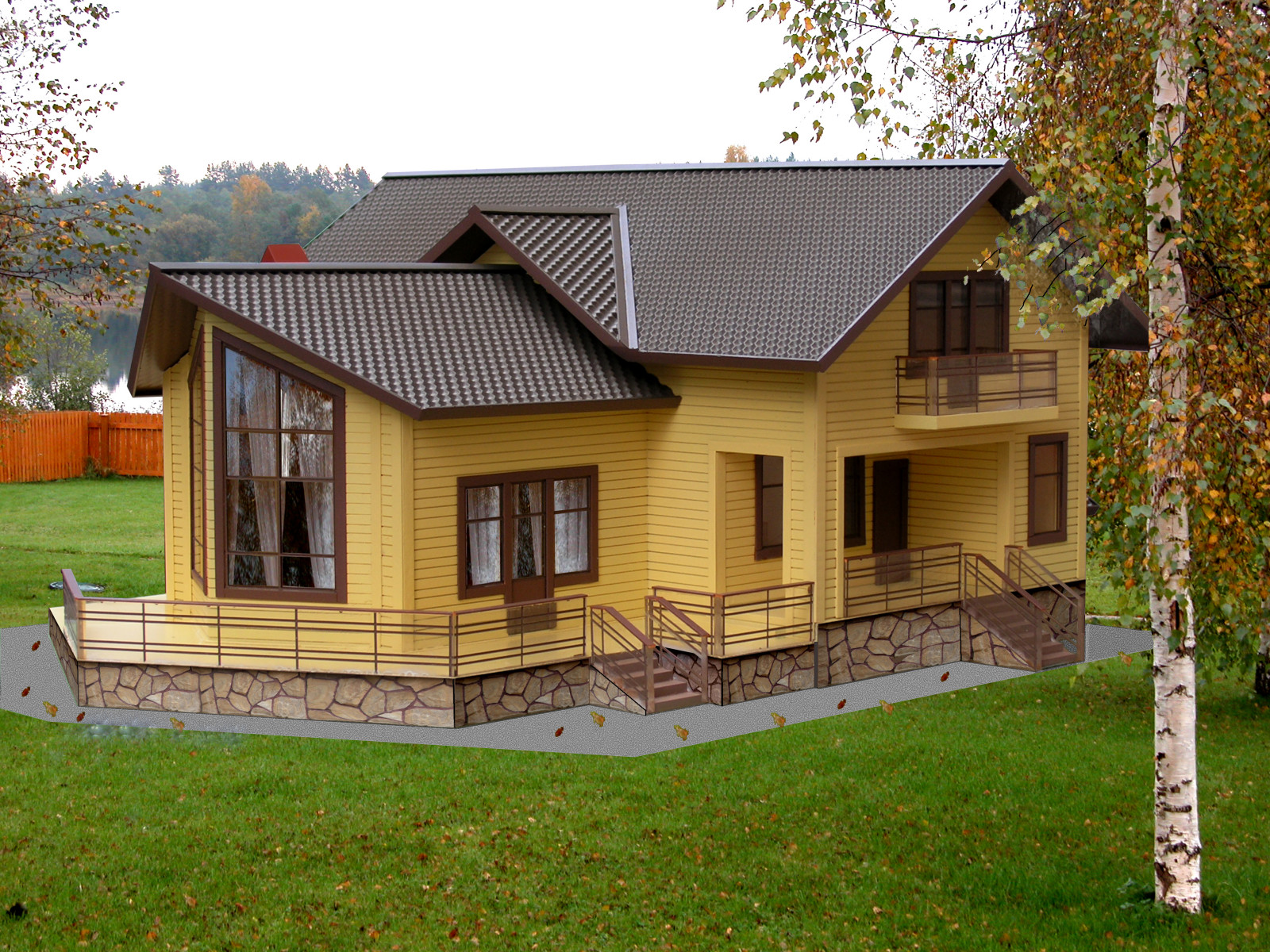 Строительство домов из бруса