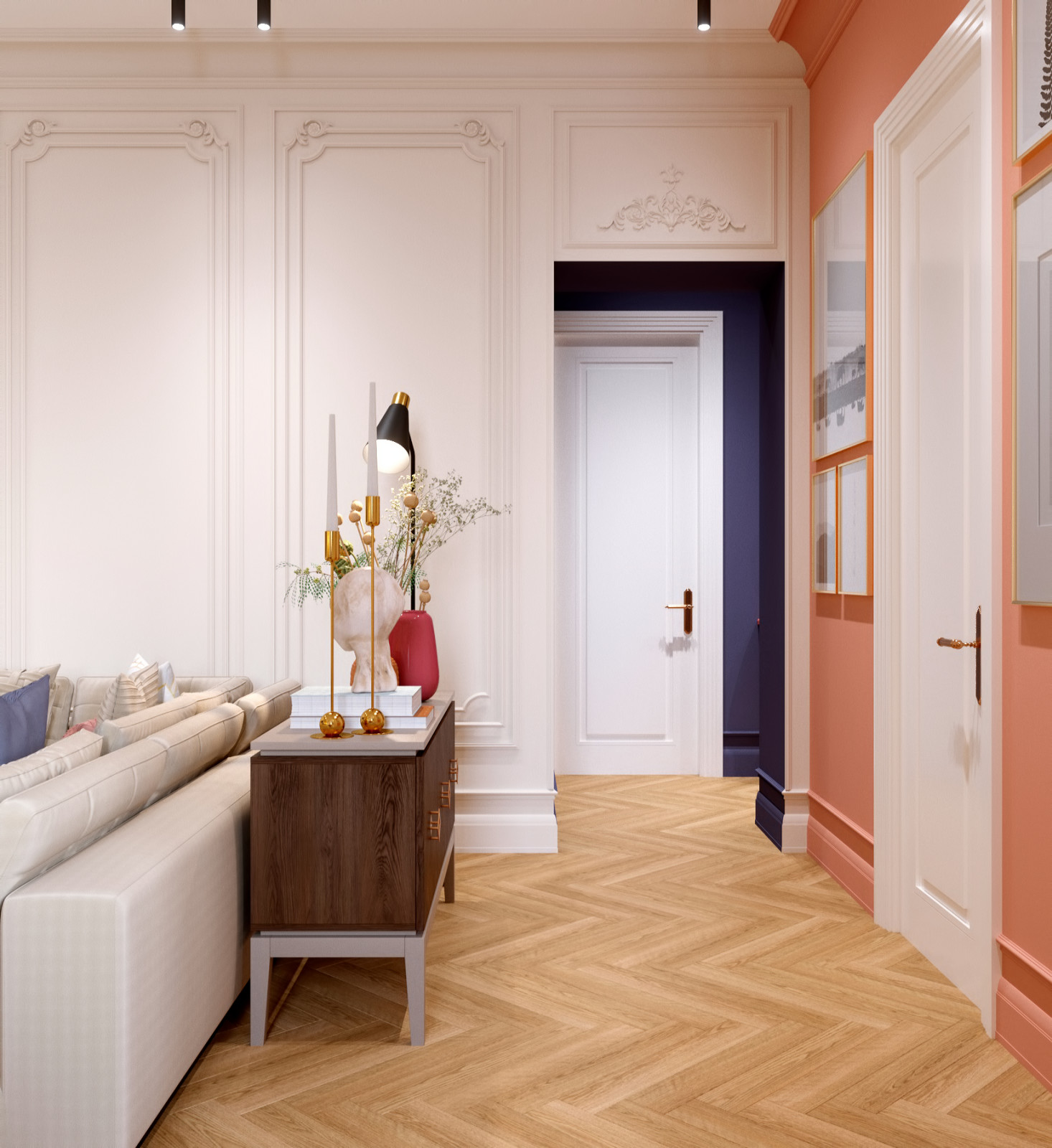 Белая Московская сталинка