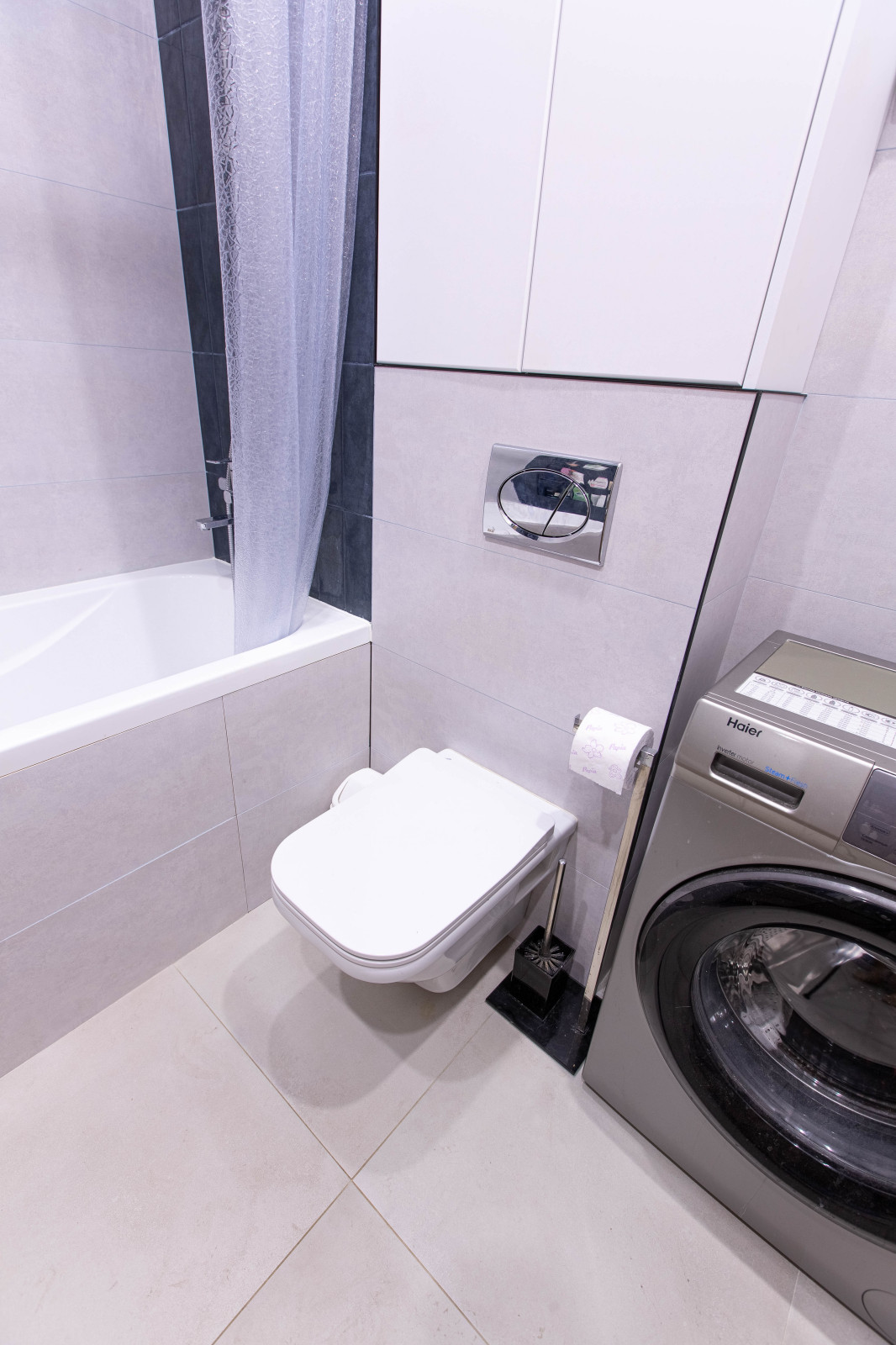 Дизайн - проект однокомнатной квартиры для молодой пары. Фотографии реализации.