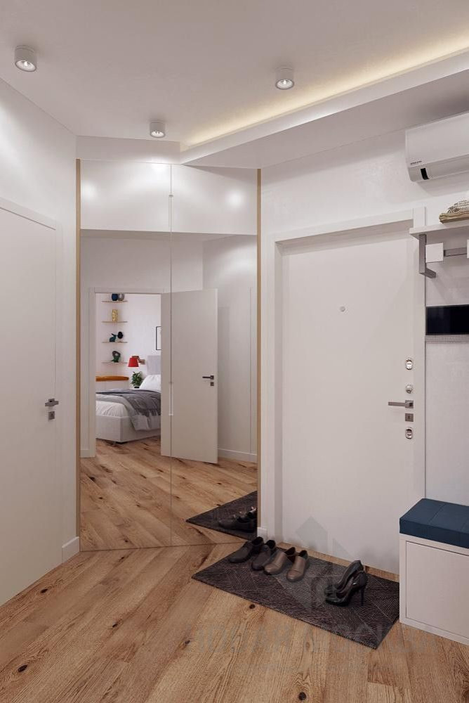 Дизайн-проект студии 45 кв.м в ЖК «Новая звезда»