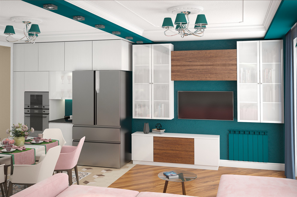 Дизайн интерьера 4-х комнатной квартиры S-79,0кв.м.