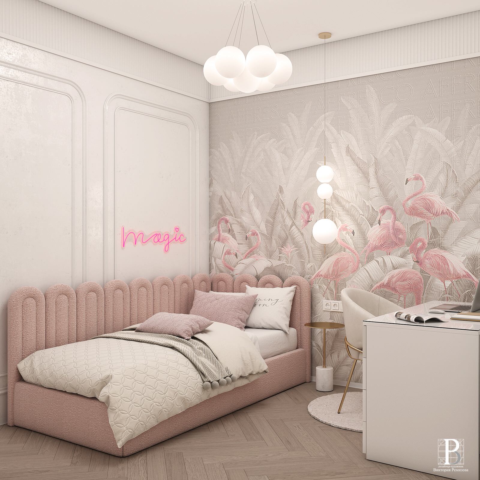 Дизайн интерьера квартиры 56,8 кв.м., г. Пятигорск, ул. Пестова 5