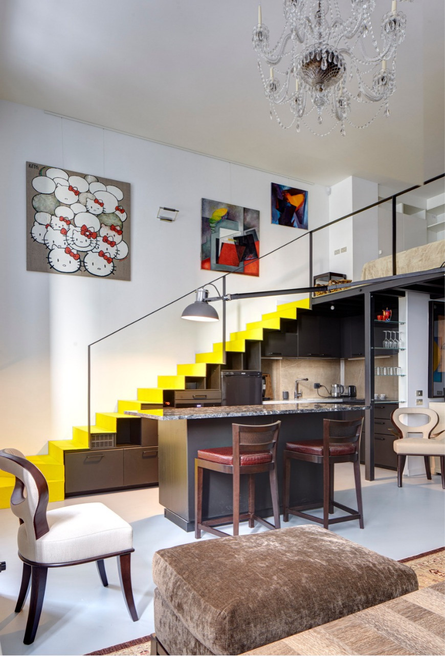 СТУДИЯ С АНТРЕСОЛЬЮ В МОСКВЕ