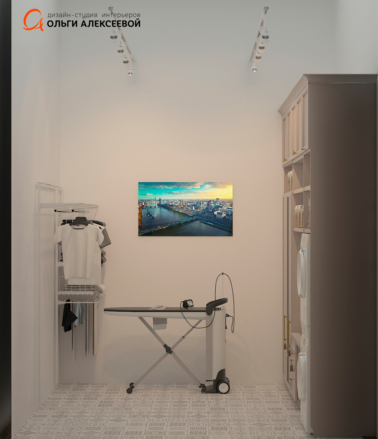 Американская классика в таунхаусе площадью 310 м2.