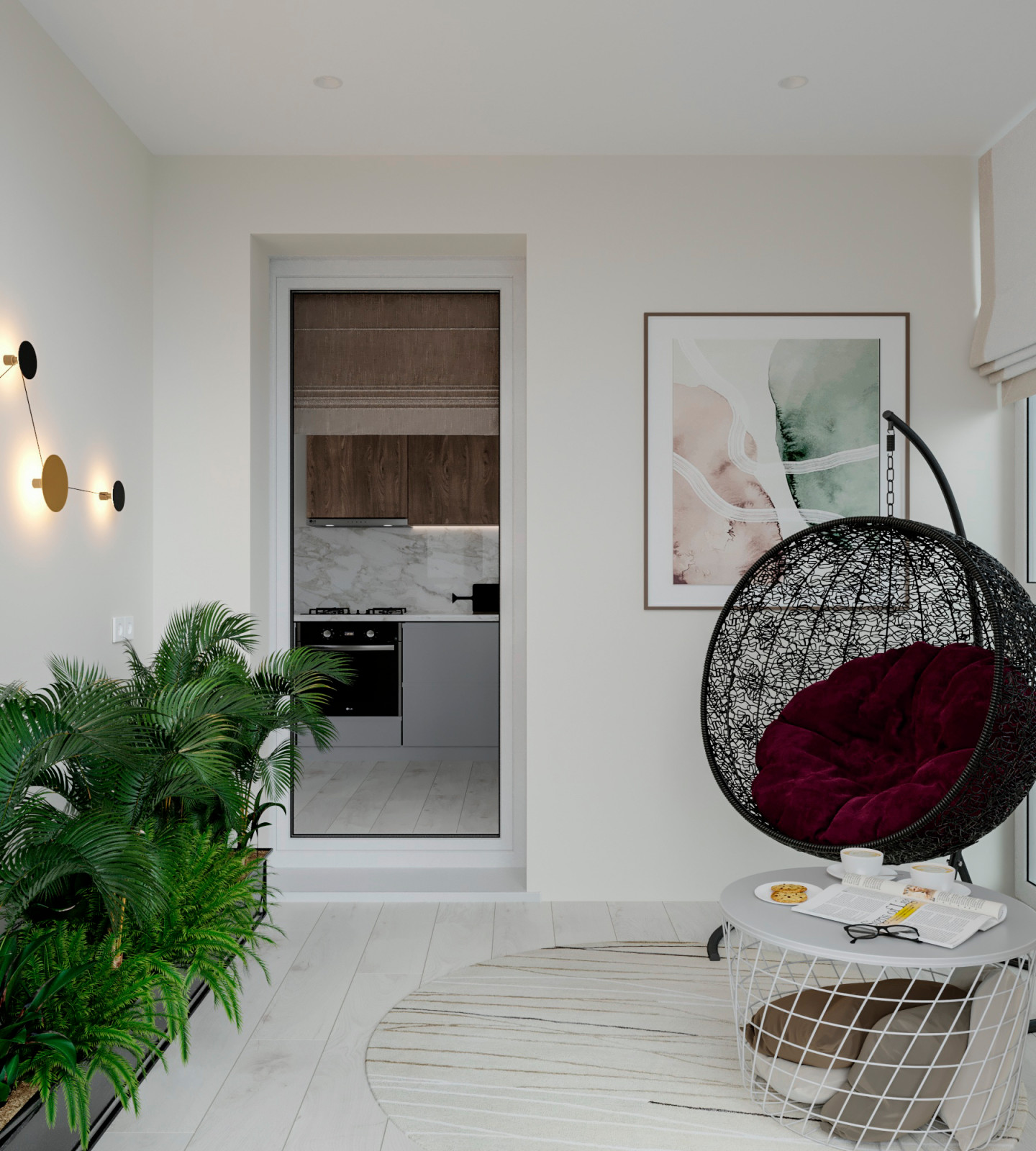 Четырехкомнатная квартира в Мегаполисе