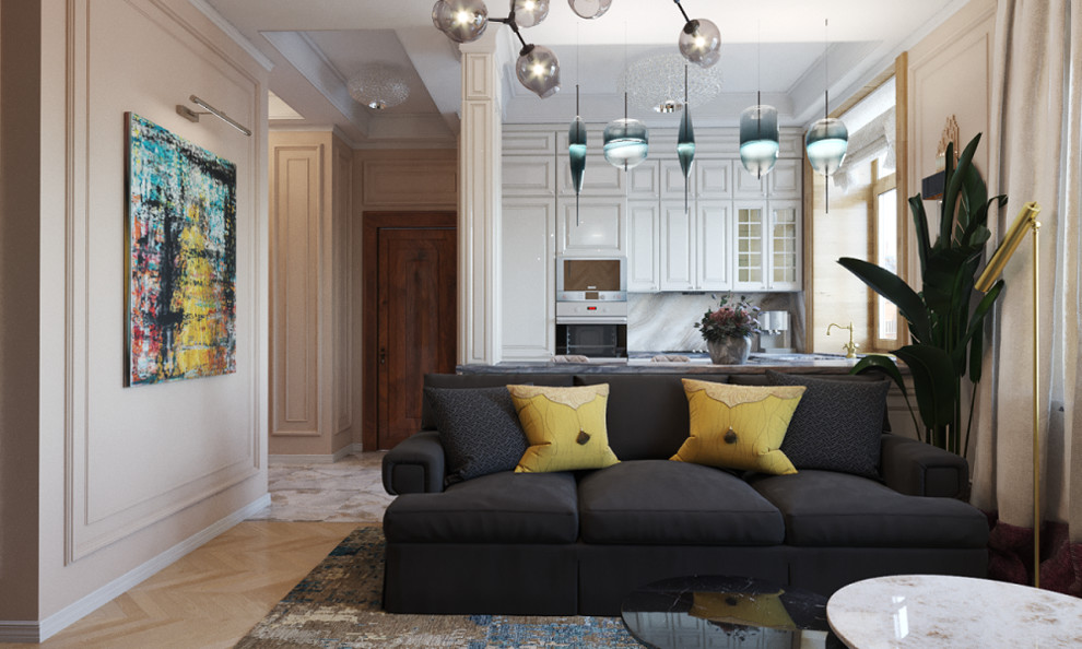 Городской фьюжн для импозантного мужчины европейца