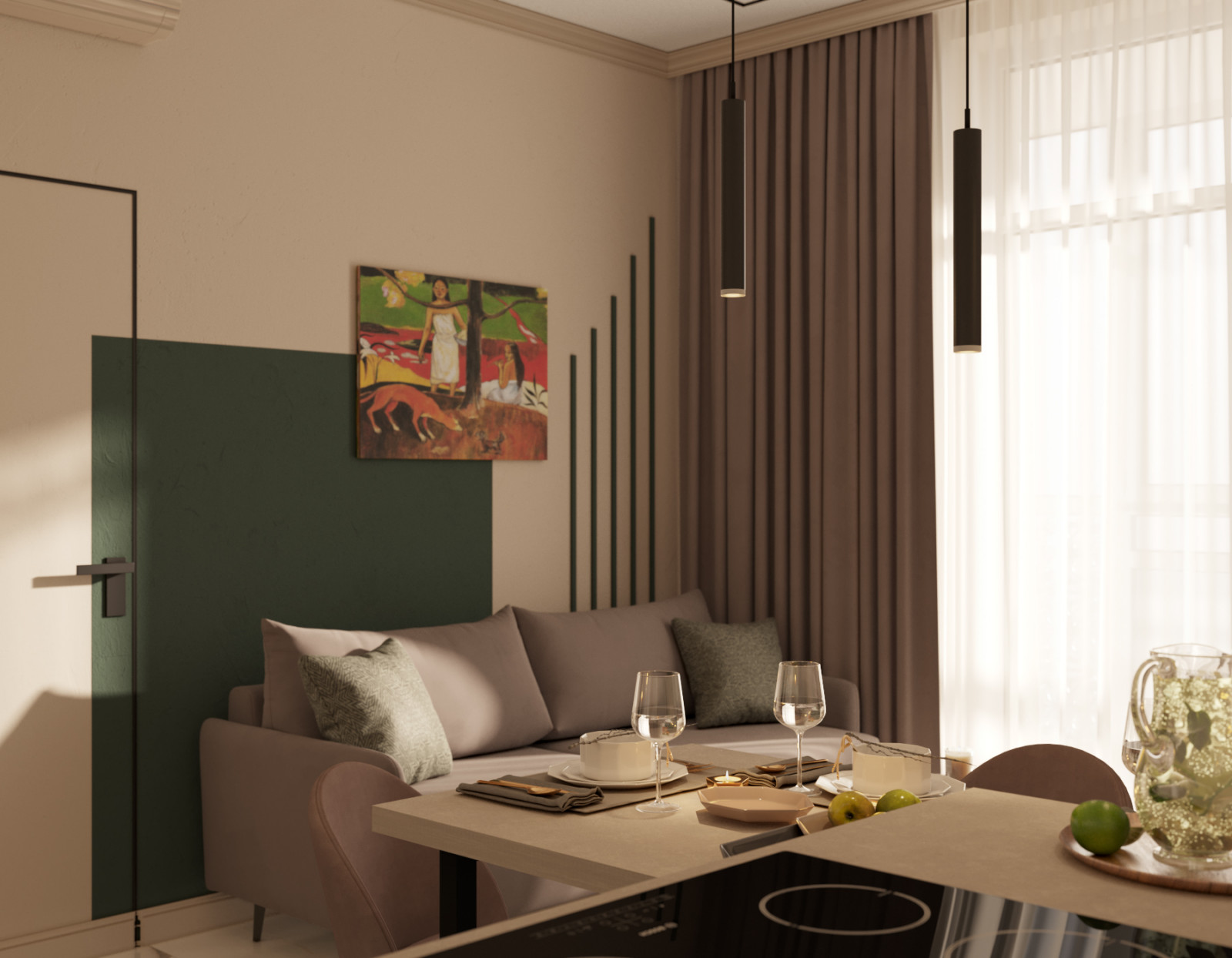 Уютные апартаменты в центре Москвы