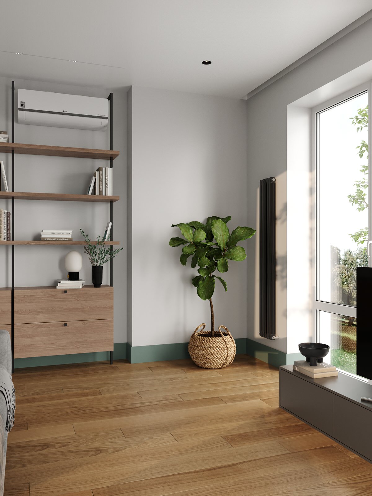 Интерьер квартиры 70 м2 в ЖК NOW