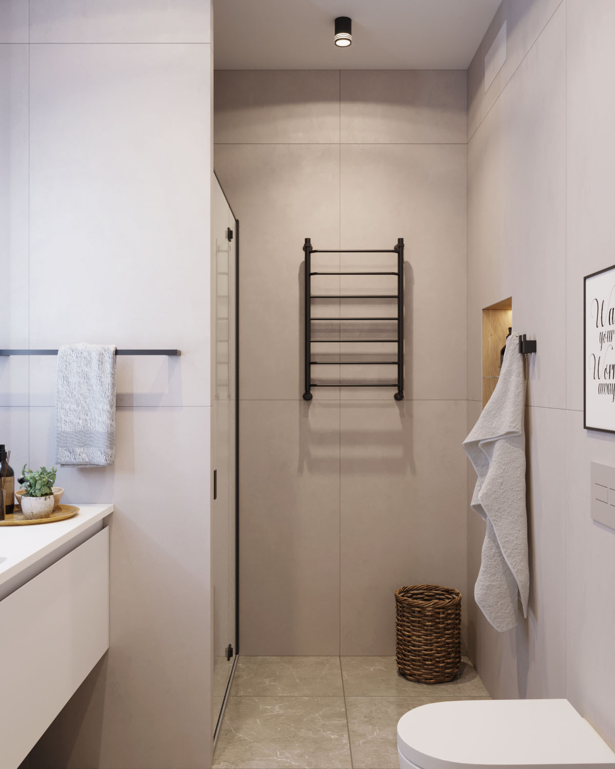 Мансардный этаж для молодой девушки