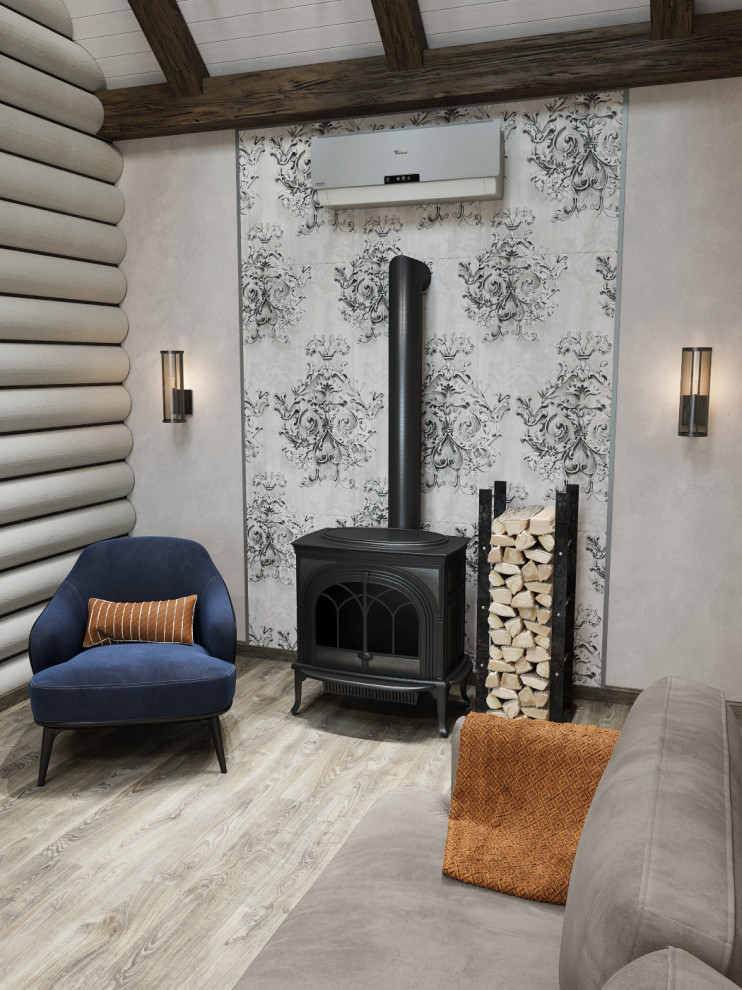 Гостиная и столовая зона