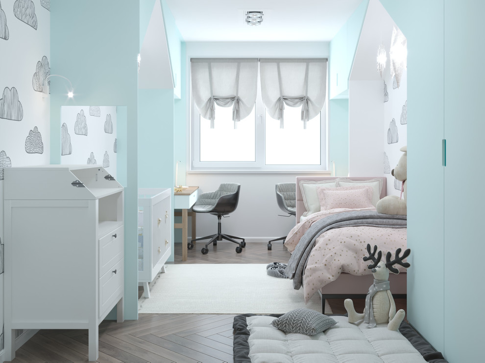 Дизайн детской "Сказочное небо"