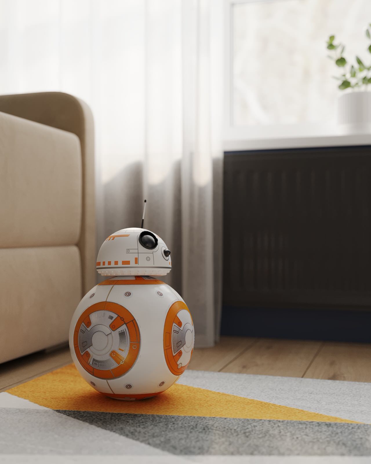 Детская (Четырехкомнатная квартира в ЖК "Илмари", Пенза)