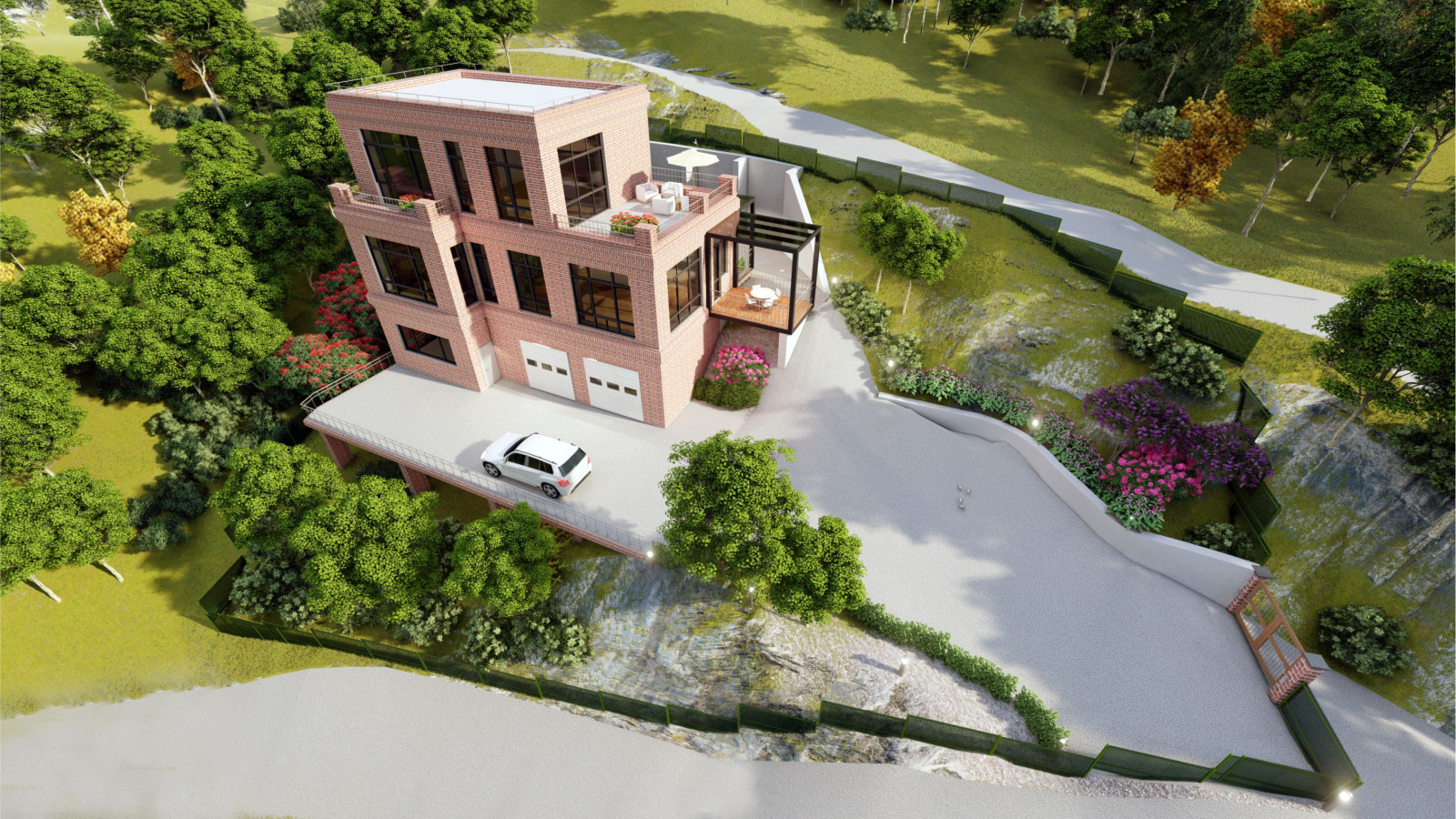 Коттедж в современном стиле в Приморском крае