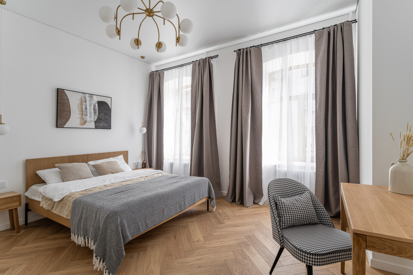 Квартира с элементами сканди