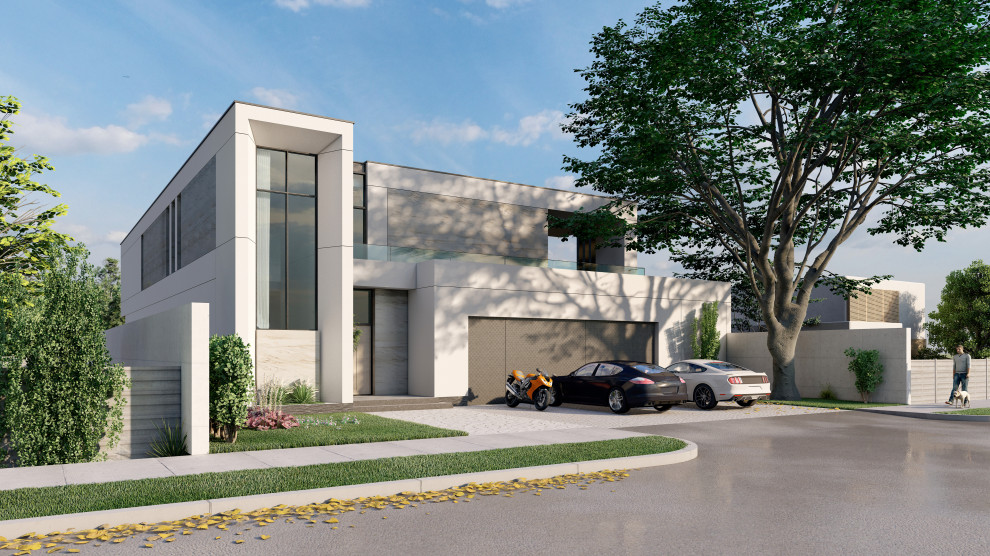 Обложка проекта: Дом в коттеджном поселке