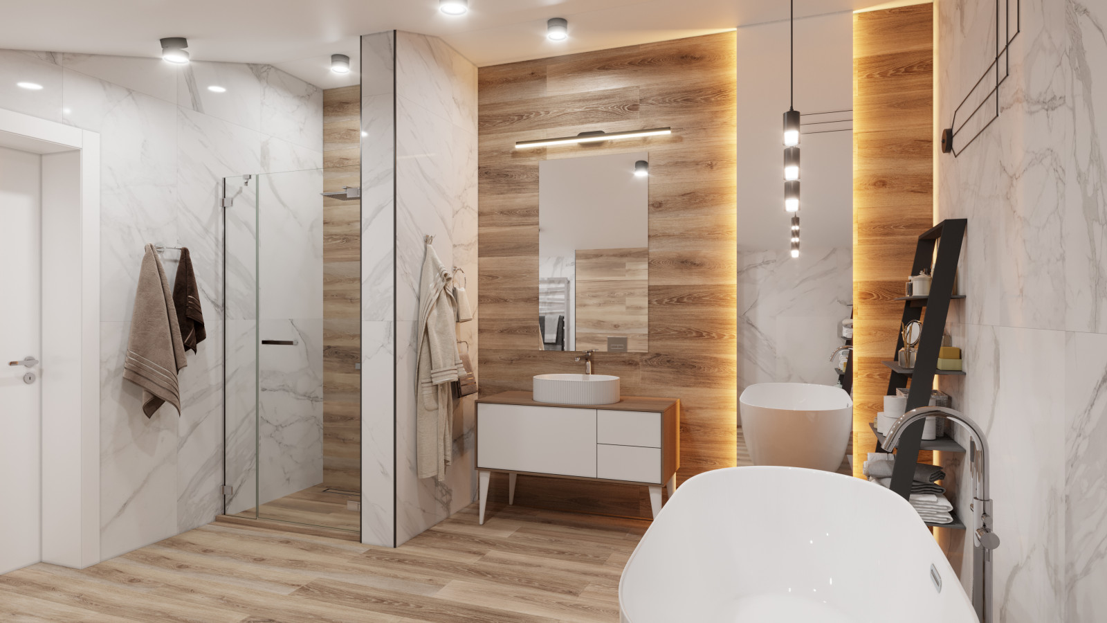 Дизайн мансардного этажа