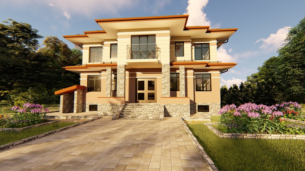 Проект в стиле Райта