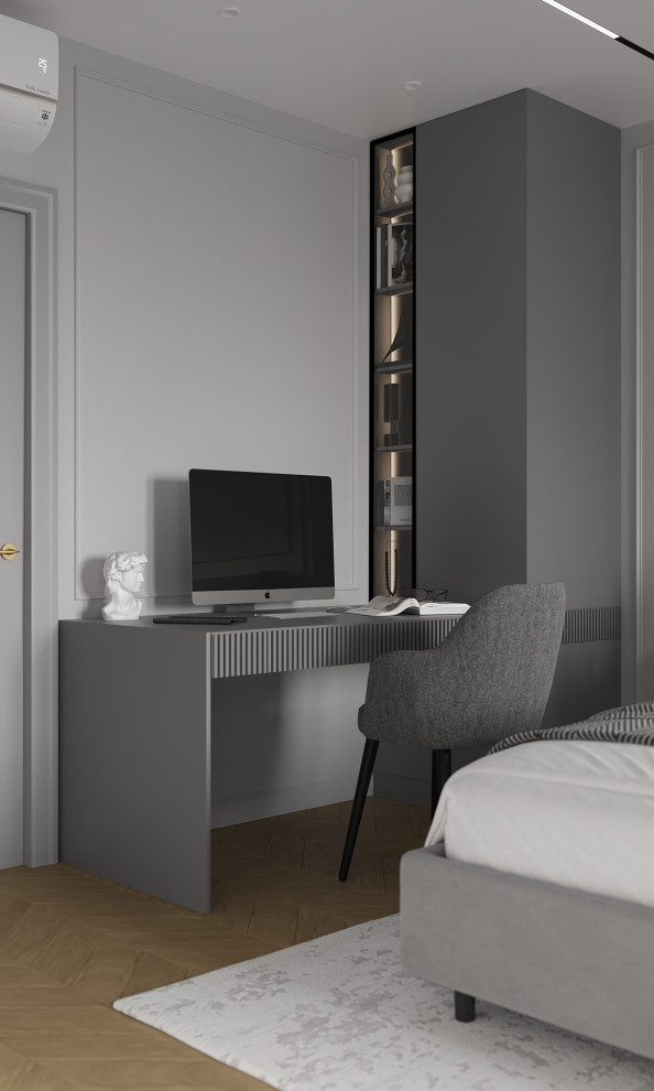 Рабочее место в спальне