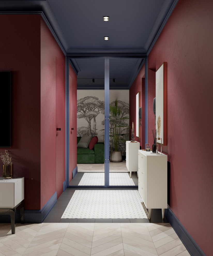 Яркая хрущёвка 45 кв.м для молодой пары