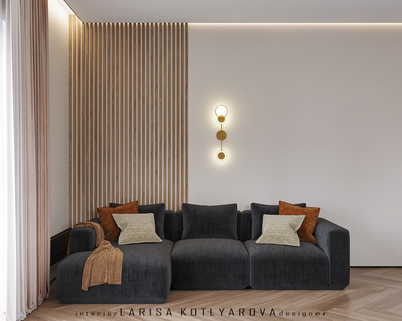 Дизайн-проект дома 105 кв.м. г. Ростов-на-Дону