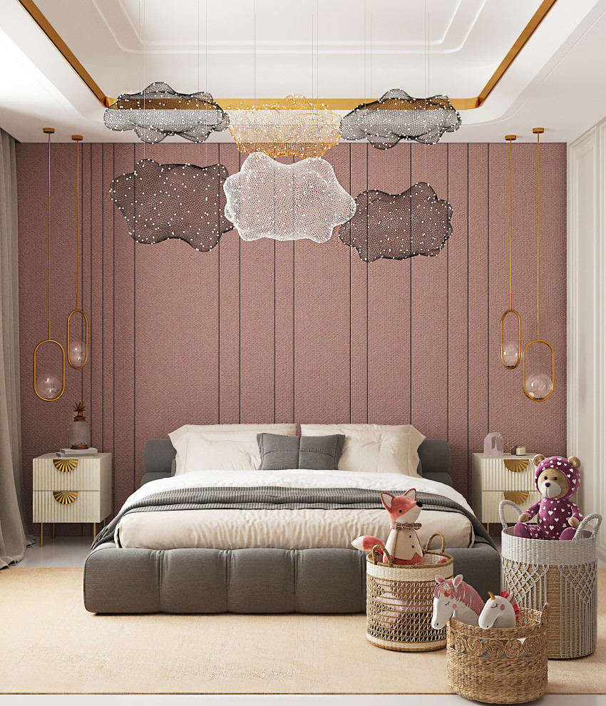 Проект детской спальни для девочки