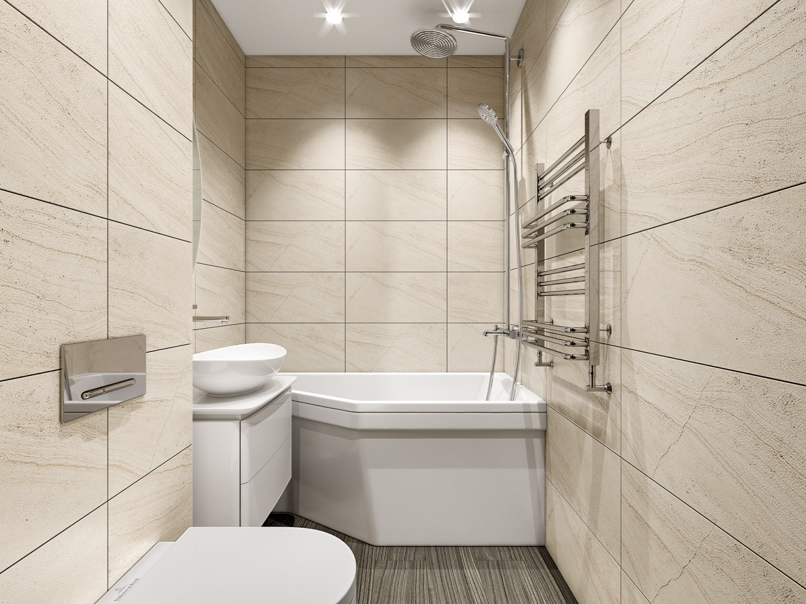 Дизайн однокомнатной хрущевки (ул.П.Савельевой)