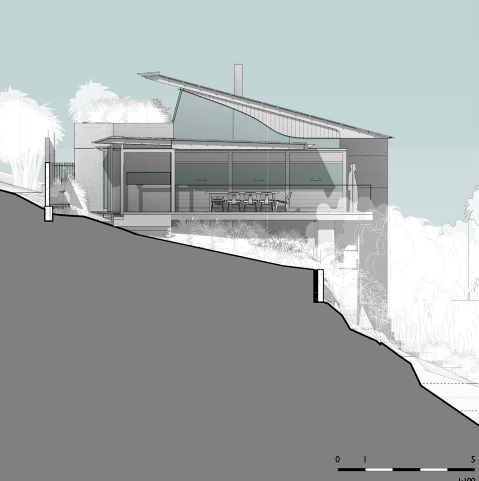 Houzz Австралия: Дом под эвкалиптами с видом на долину