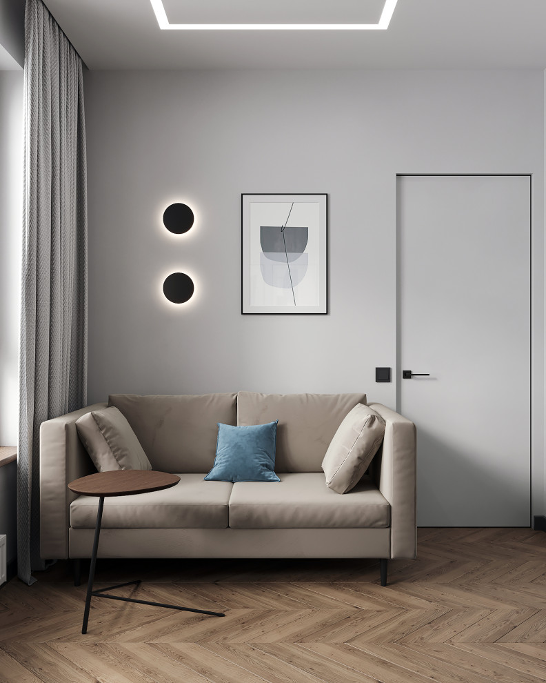 Двухкомнатная квартира для молодой пары в ЖК Черная Речка