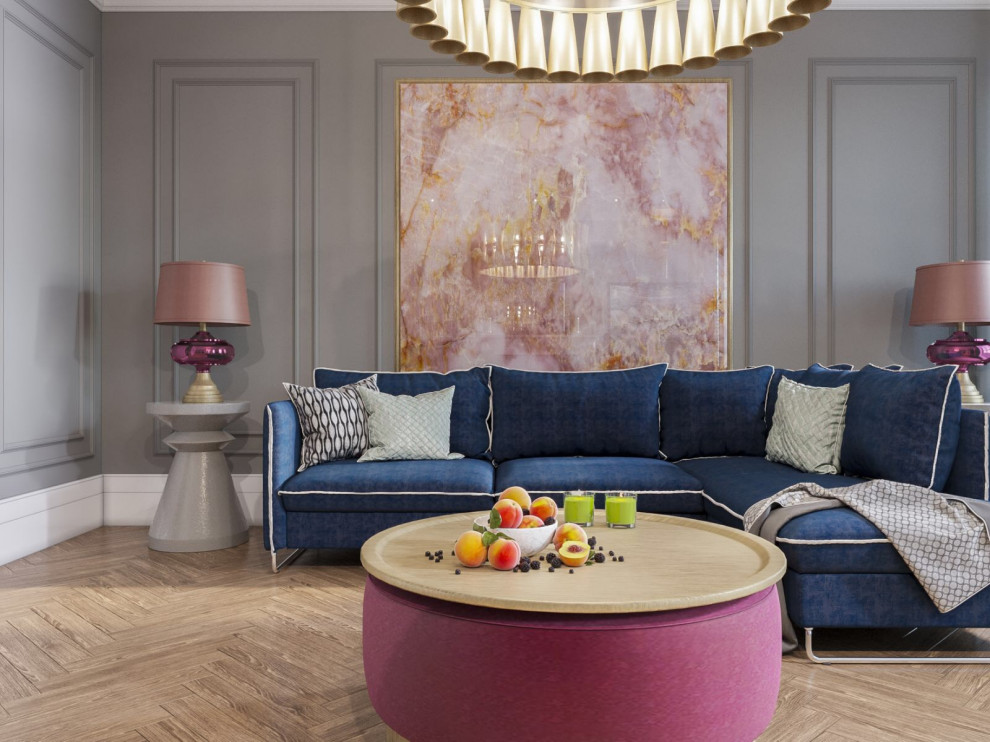 Гостиная с прекрасной панорамой