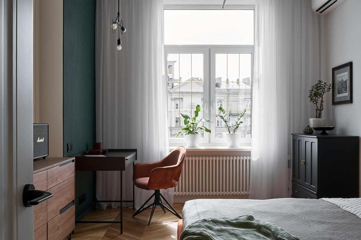 Дизайн  квартиры в стиле Mid-century