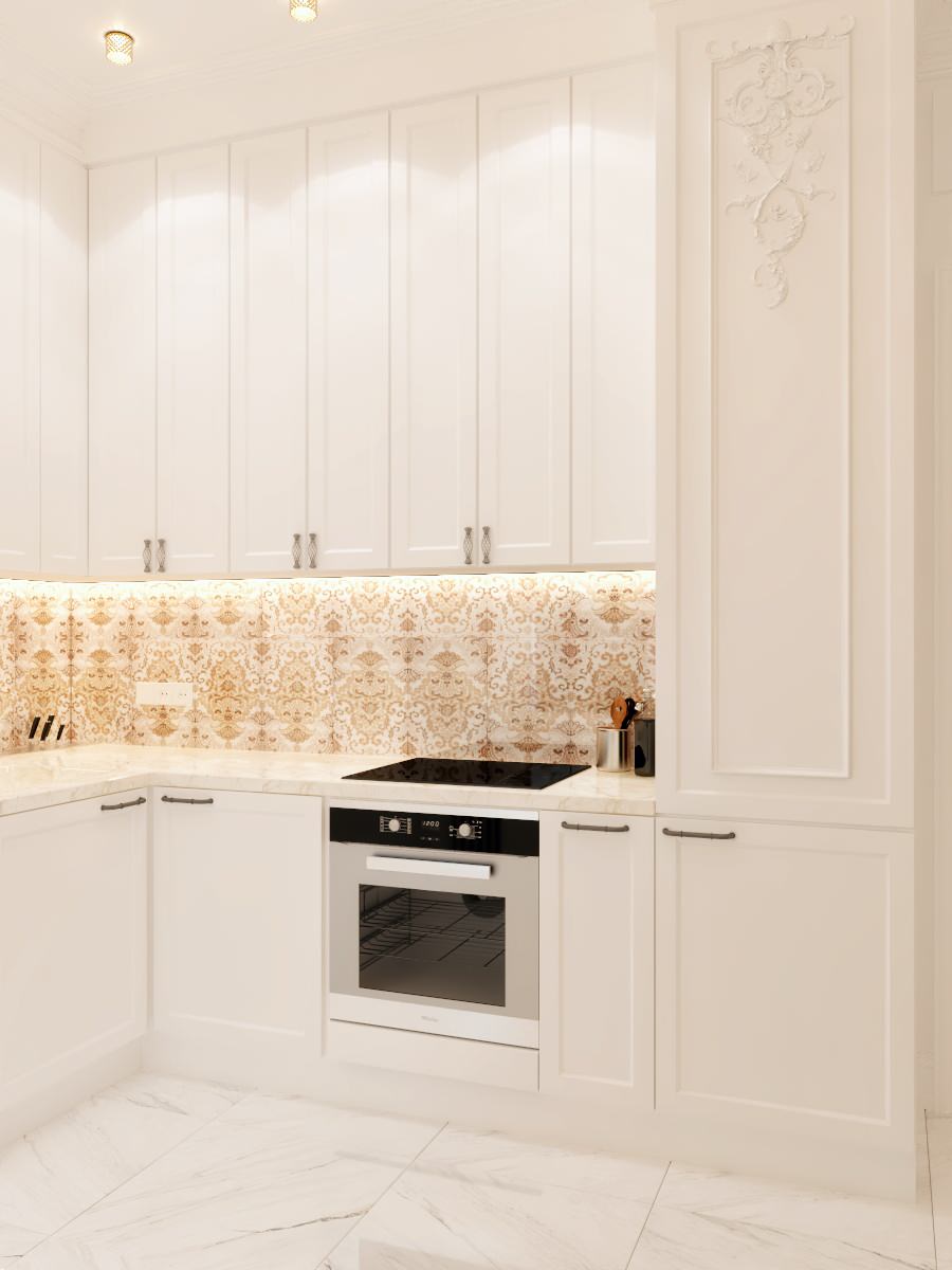 Проект небольшой квартиры в стиле Эклектика