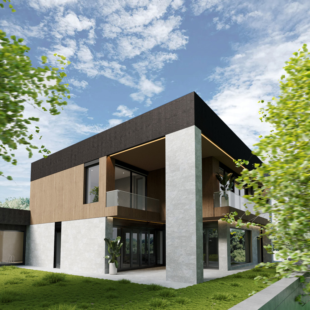 Обложка проекта: Contemporary Cottage