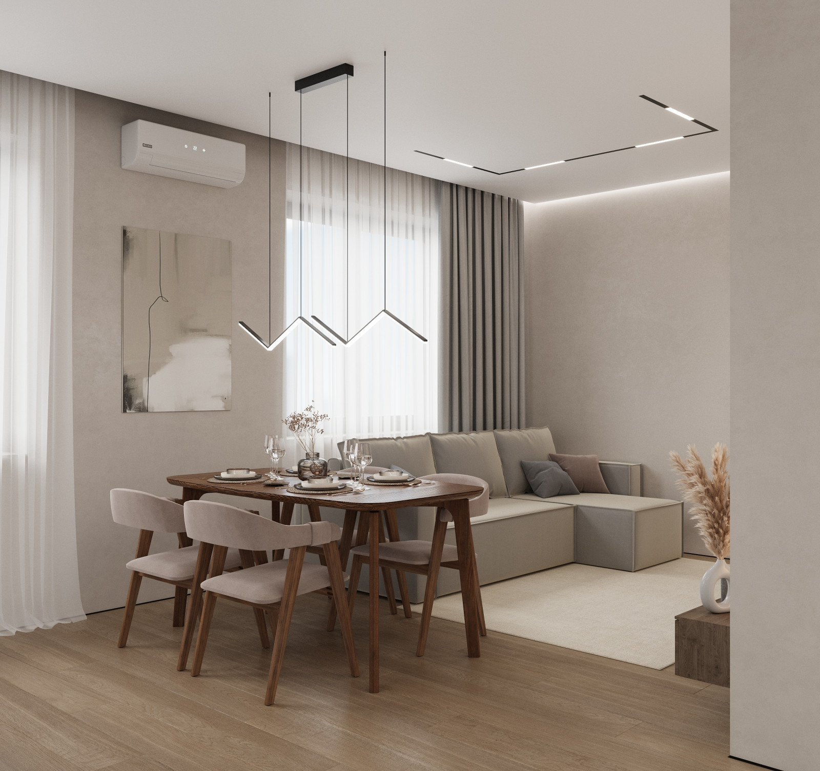 Кухня-гостиная "Квартет"