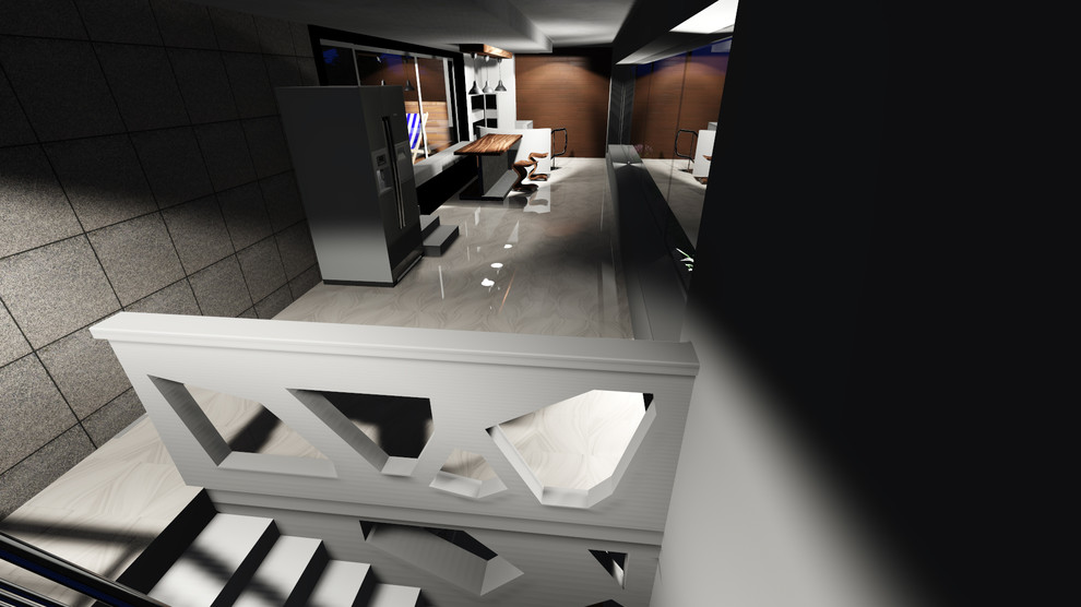 Обложка проекта: коттедж в современном стиле. Японские мотивы. (scape house)