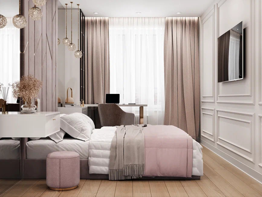 Ремонт квартиры для семьи из четырех человек