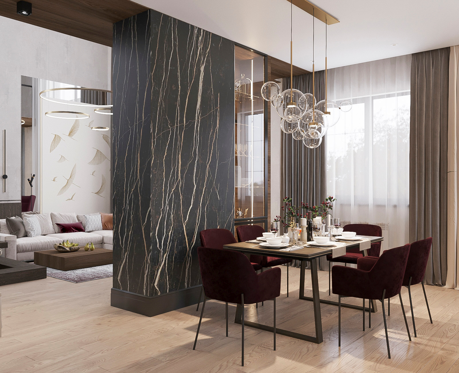 65,11 м2, кухня-гостиная в доме, Ивановская обл.