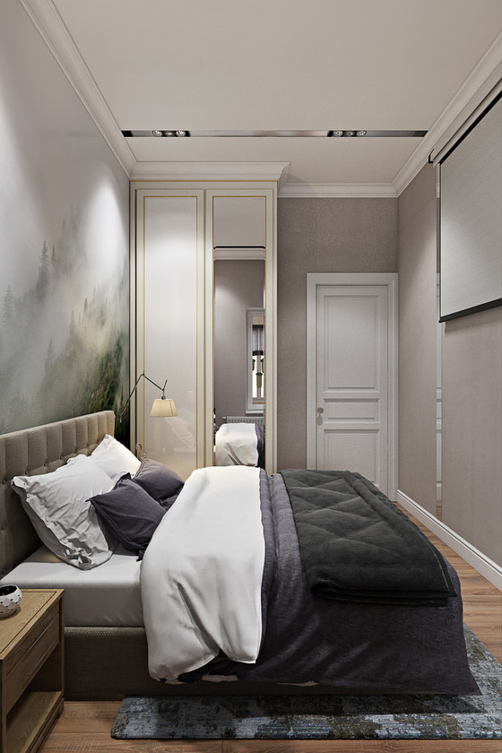 Современная спальня