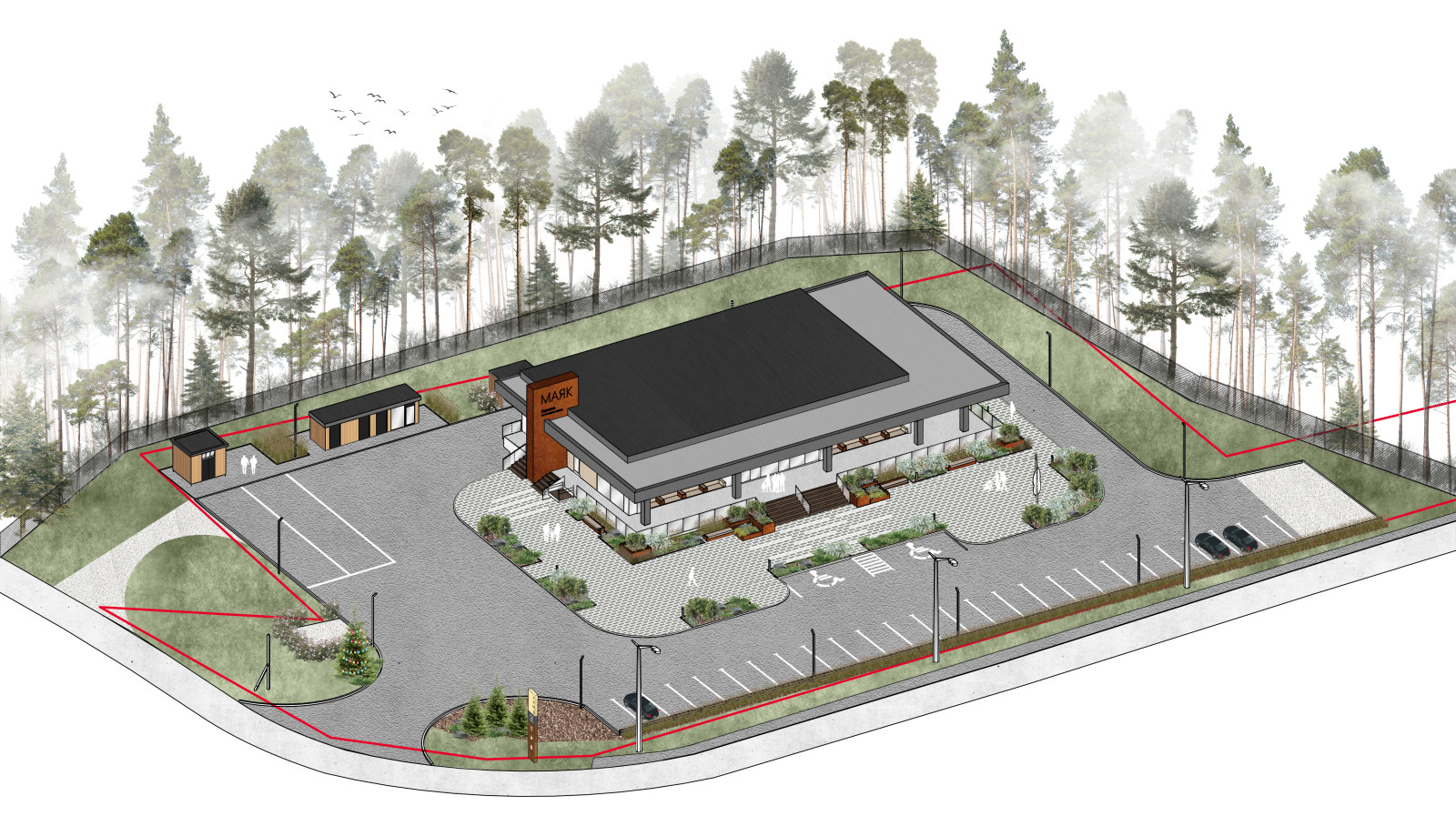 Аксонометрия Лахденпохья