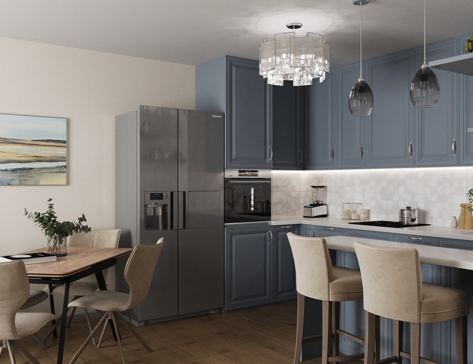 Кухня-гостиная