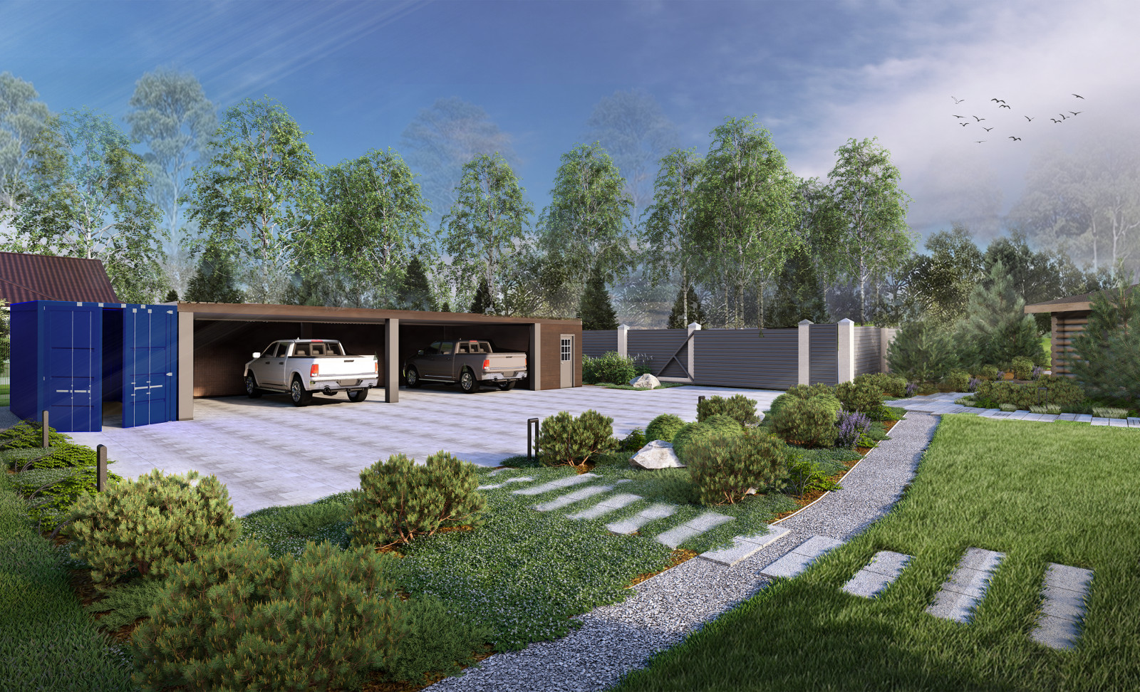 Визуализация Сосново