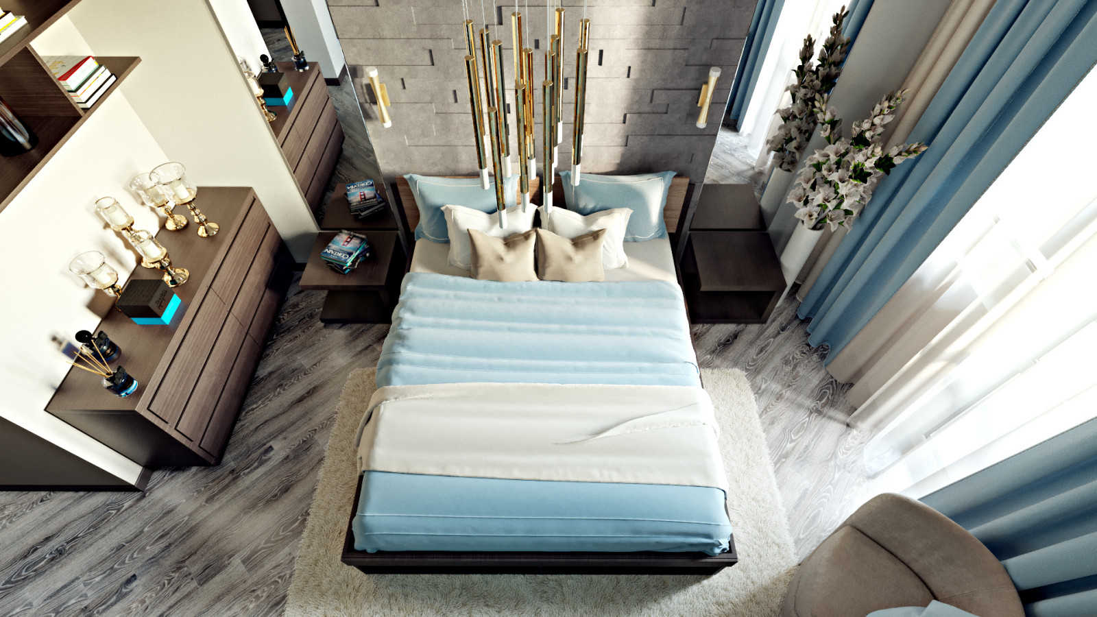 Спальня в современном стиле