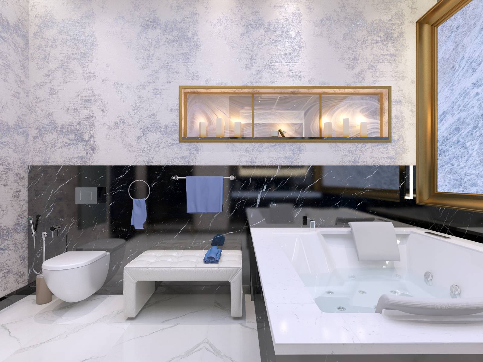 Квартира площадью - 165 м.кв. ЖК "Смольный парк"